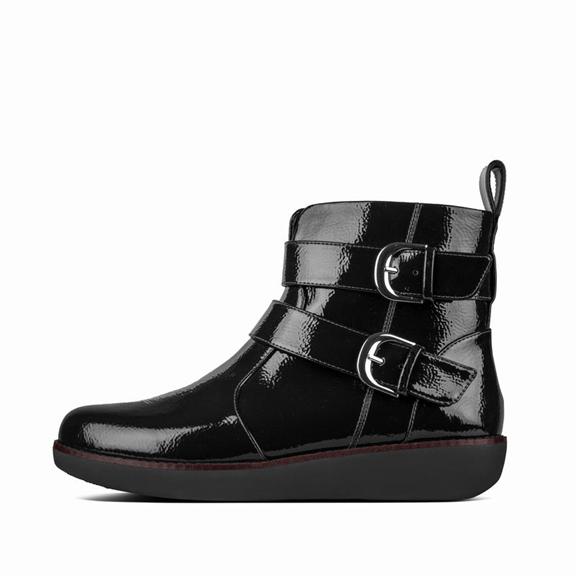Bottines Femme Fitflop Laila Patent Noir (NOV716028)